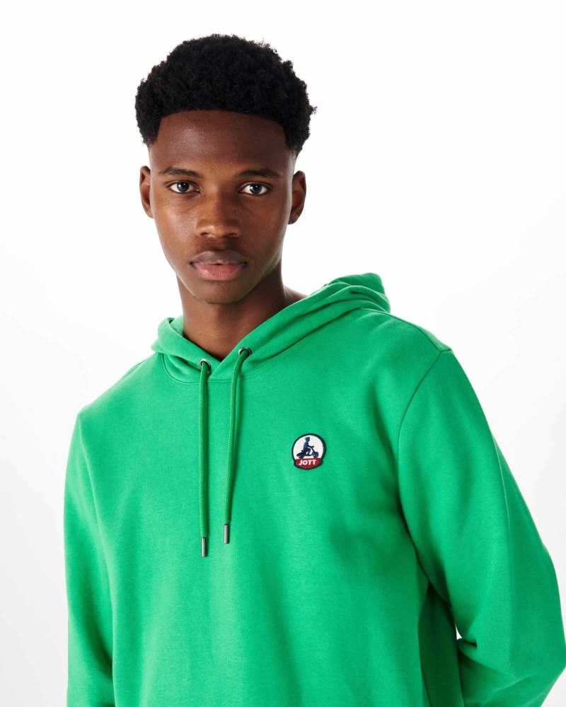 Green JOTT Mataro Men's Hoodie | TTD-2159