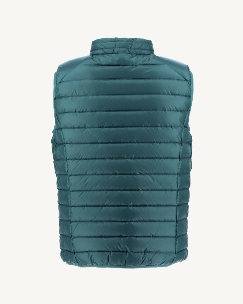 Green JOTT Tom Lightweight Sleeveless Men's Down Jackets | GIG-4631