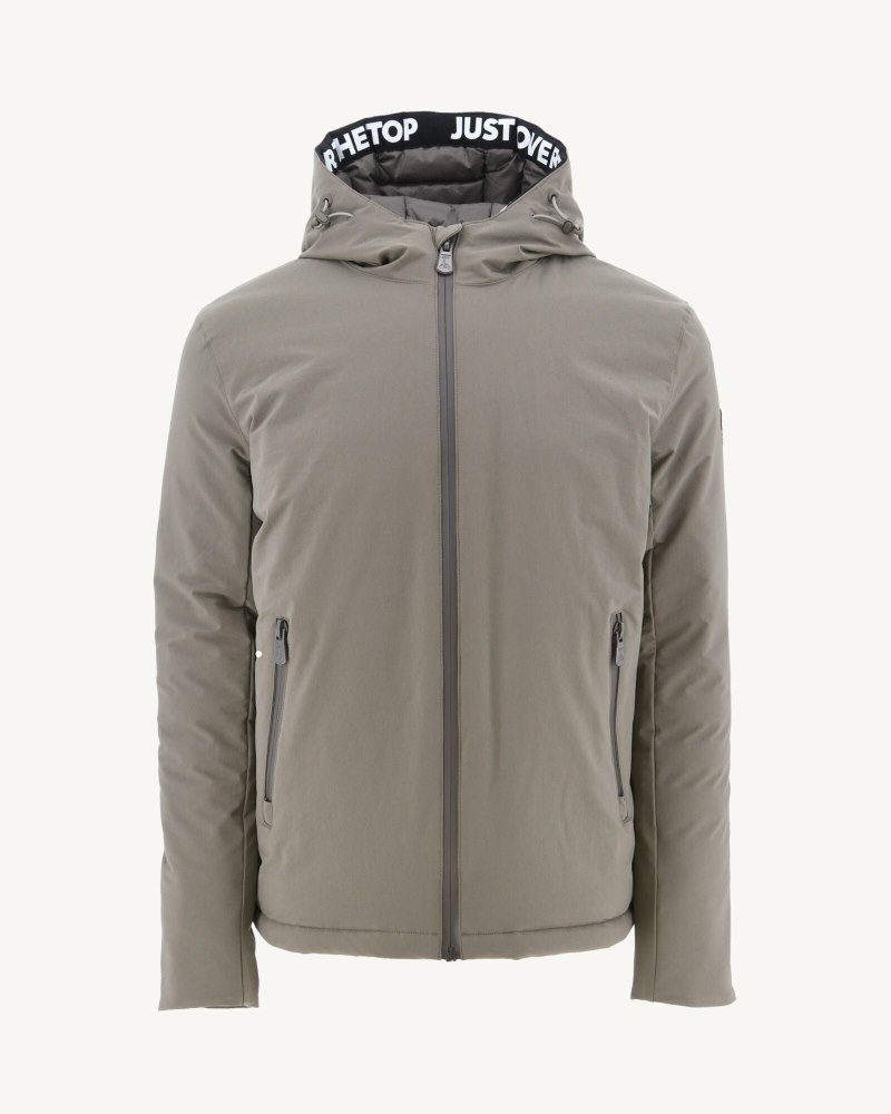 Grey Brown JOTT Artic Taupe Men's Jackets | YCV-6879