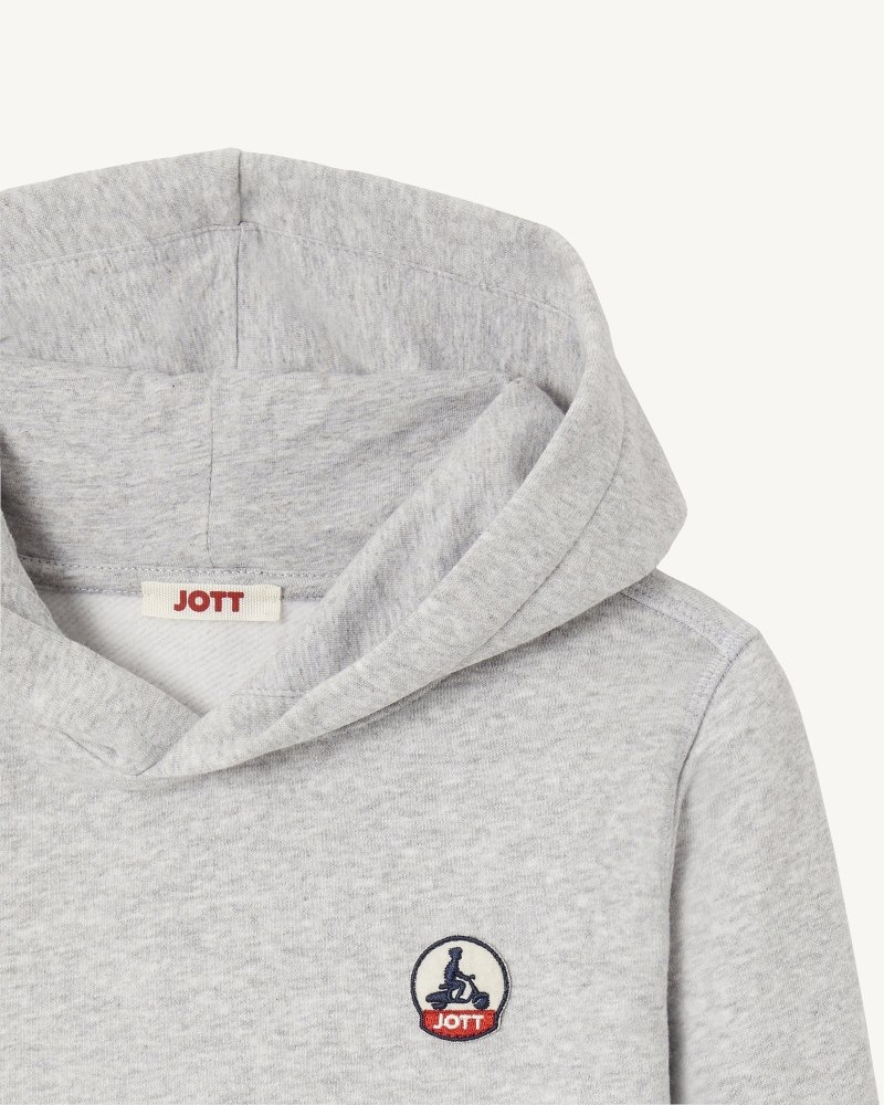 Grey JOTT Bilbao Kids' Hoodie | SEA-7640