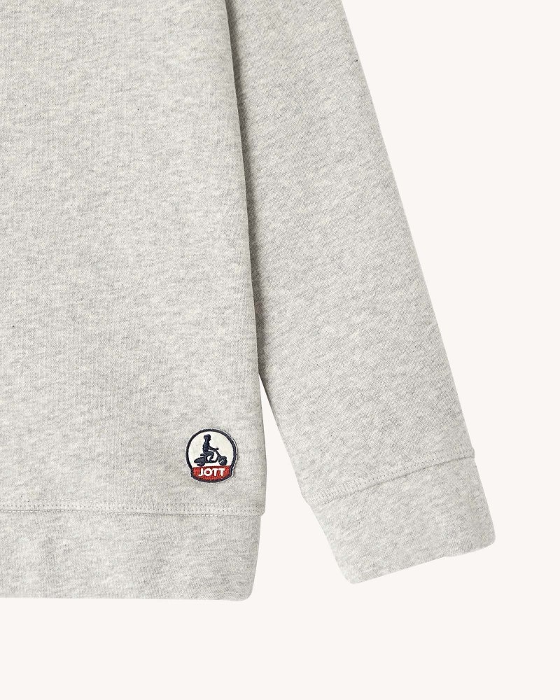 Grey JOTT Bronx Kids' Sweatshirts | GEK-1883