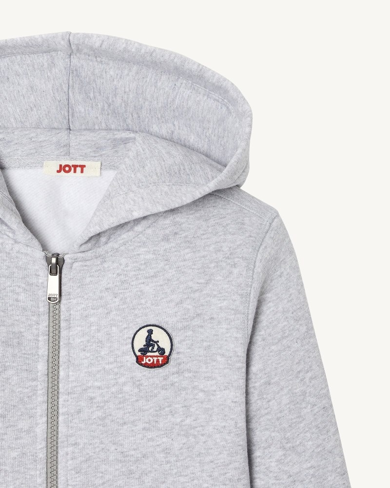 Grey JOTT Tijuana Kids' Hoodie | HQW-2244