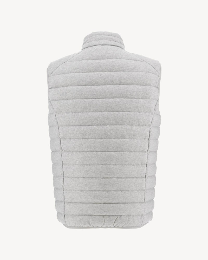 Grey JOTT Tom Sleeveless Jersey Men's Padded Jackets | HOQ-6432