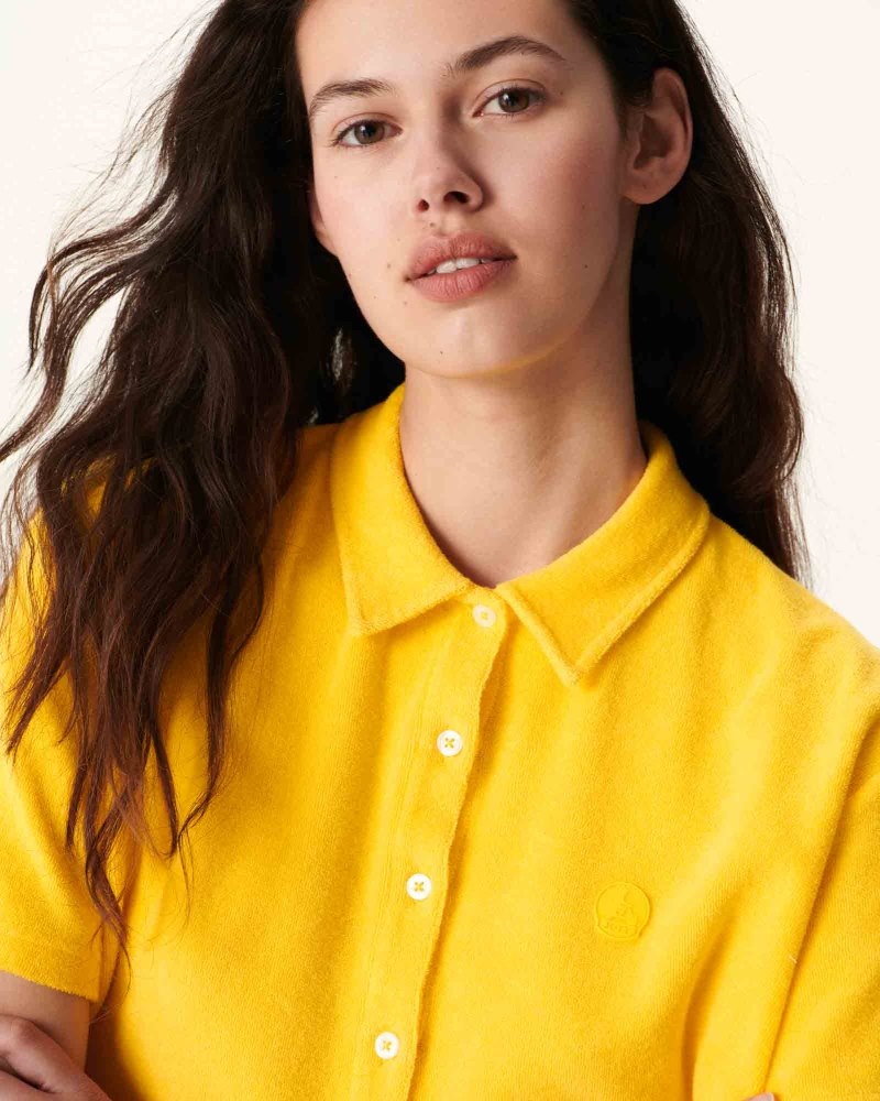 Lemon JOTT Citron Nova Short Terry Women's Shirts | THR-2810