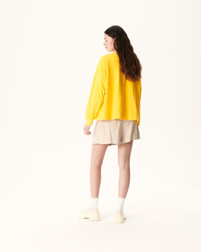 Lemon JOTT Pamplona Citron Long Sleeve Women's Cardigan | MIJ-3960