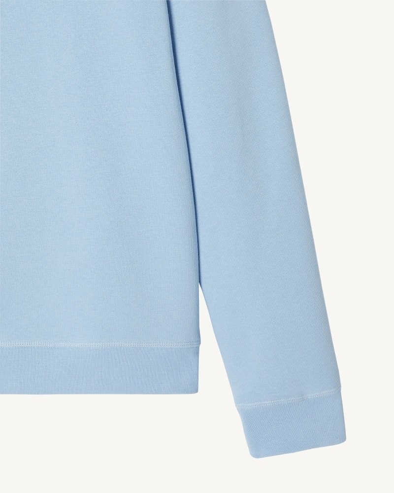 Light Blue JOTT Braga Men's Sweatshirts | FHC-1393