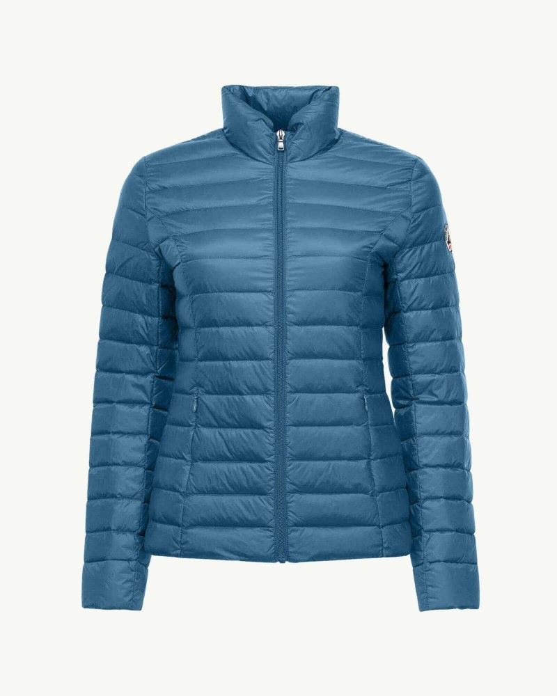 Light Blue JOTT Cha Lightweight Women\'s Down Jackets | YTJ-4469