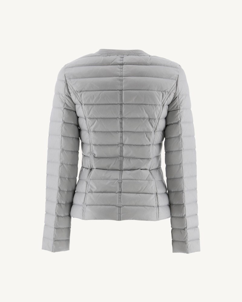 Light Grey JOTT Douda Light Women's Down Jackets | PNJ-2911