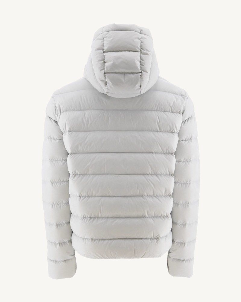 Light Grey JOTT Jane Straight Hooded Women's Padded Jackets | RTC-1295