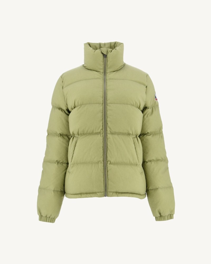 Light Khaki JOTT Cadiz Grand Cold Women's Down Jackets | JIP-4948