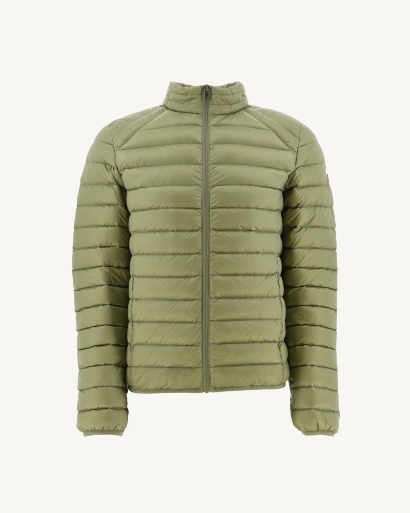 Light Khaki JOTT Matte Lightweight Men's Padded Jackets | QWY-2866