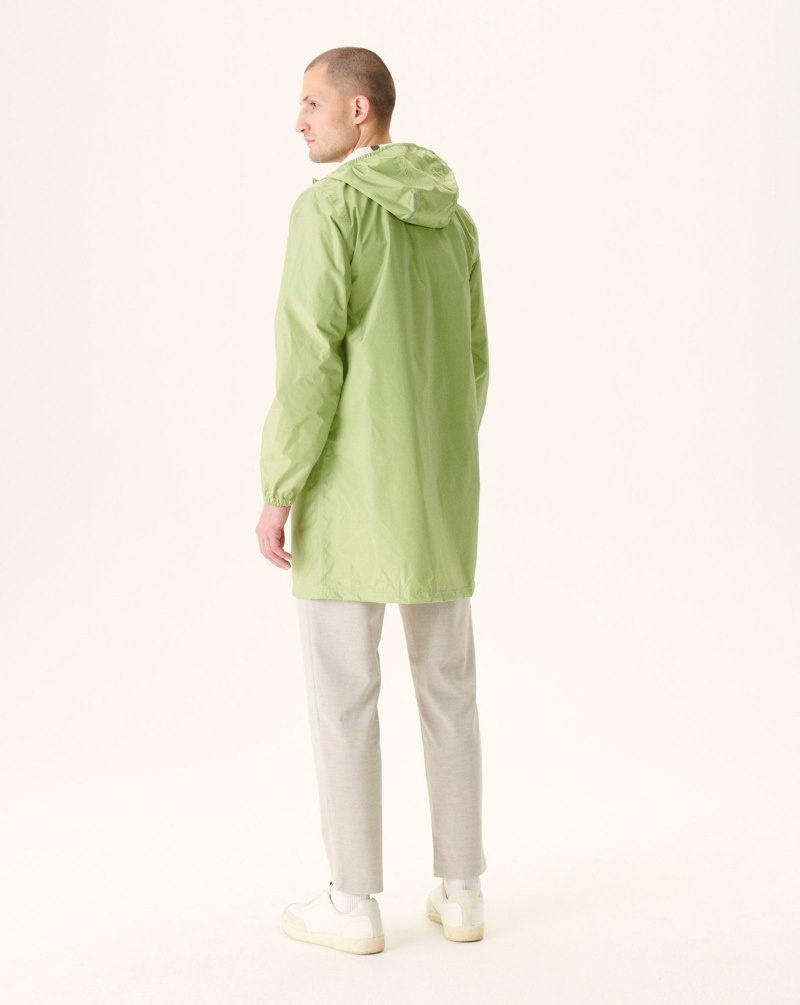 Light Khaki JOTT Stockholm Pocketable Men's Rain Coats | KKK-5366