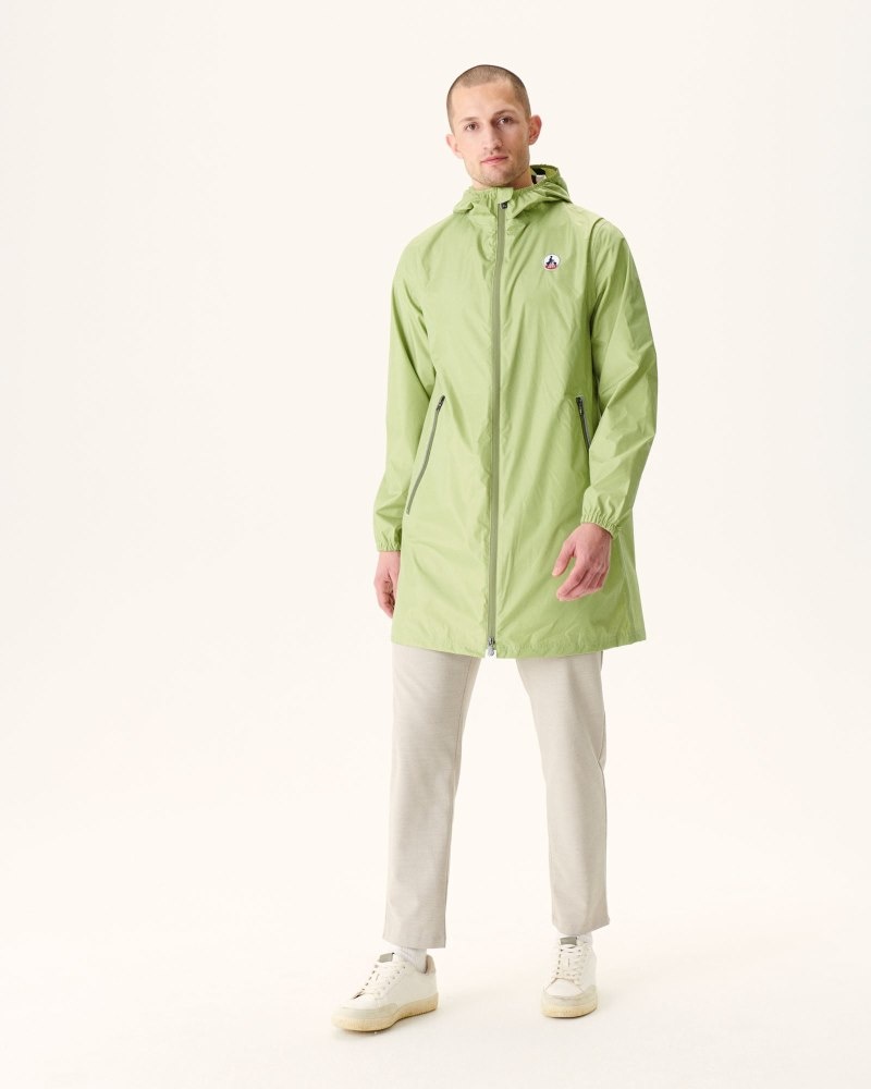 Light Khaki JOTT Stockholm Pocketable Men's Rain Coats | KKK-5366