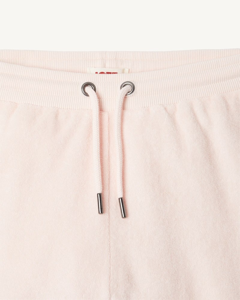 Light Pink JOTT Alicante Terry Women's Shorts | ICS-9655