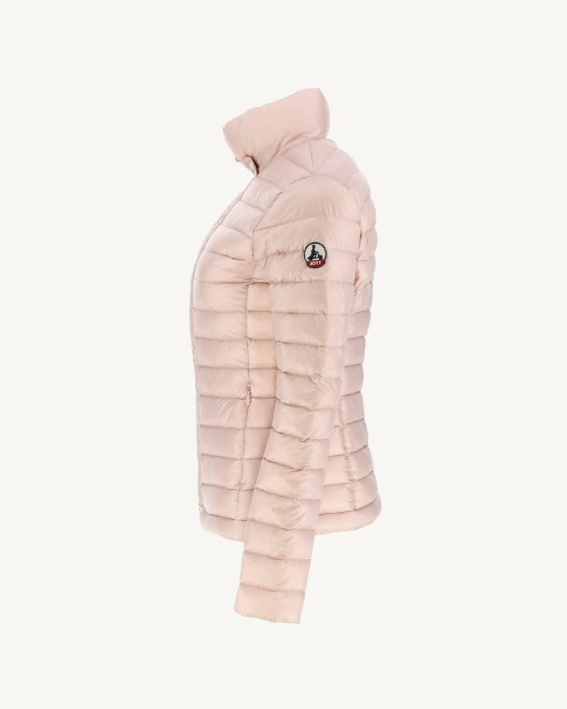 Light Pink JOTT Anna Light Women's Down Jackets | OQJ-8500