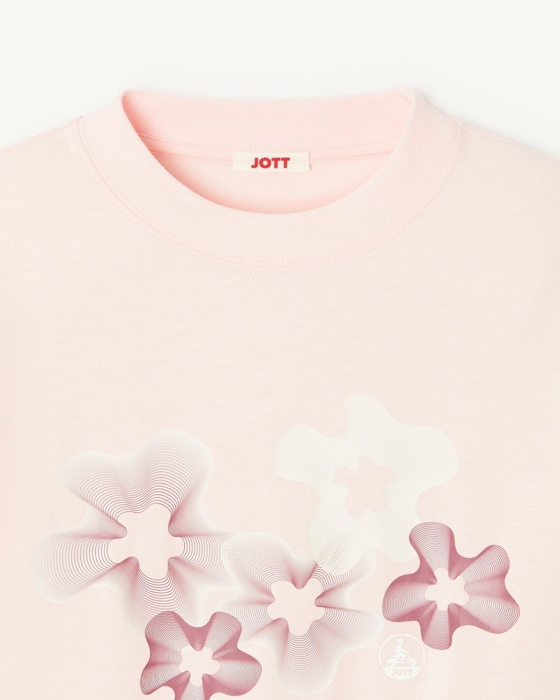 Light Pink JOTT Boa Kids' T Shirts | IWM-6507