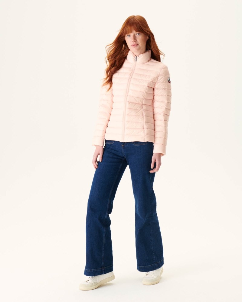 Light Pink JOTT Cha Lightweight Women's Down Jackets | HSJ-1575