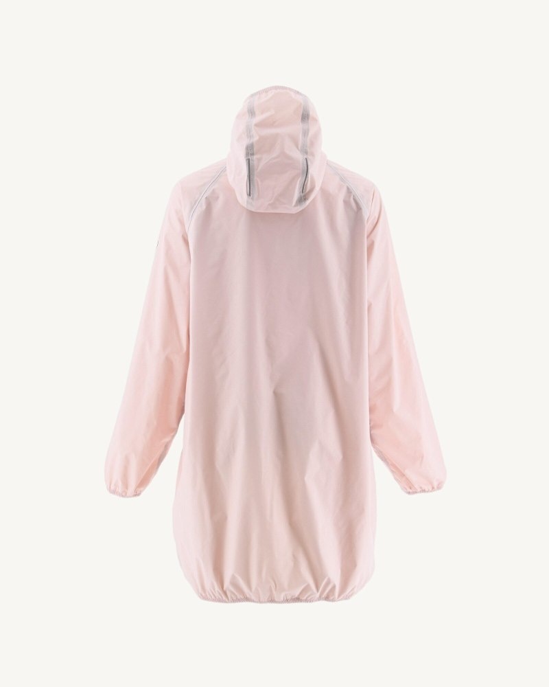 Light Pink JOTT Copenhagen Long Hooded Women's Jackets | FMT-1296