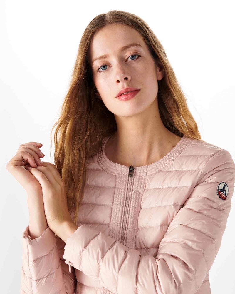 Light Pink JOTT Douda Light Women's Padded Jackets | MLG-3816