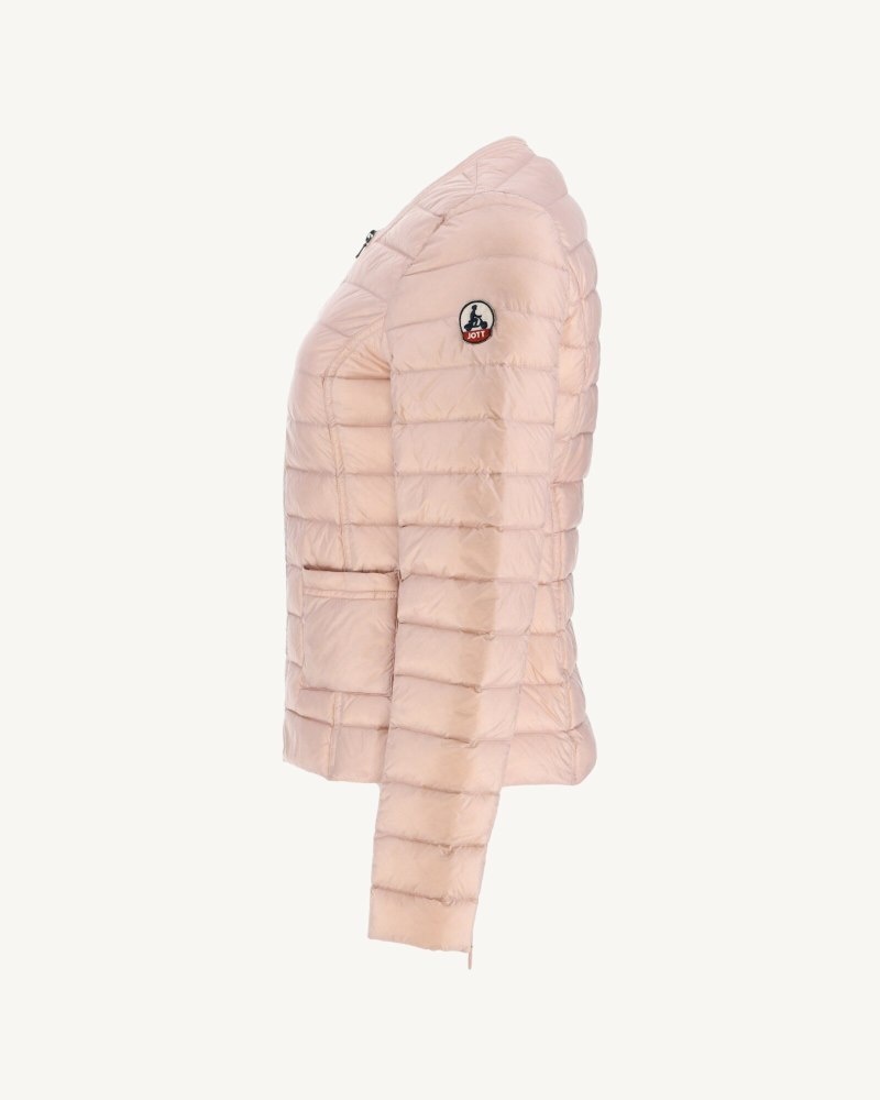 Light Pink JOTT Douda Light Women's Padded Jackets | MLG-3816