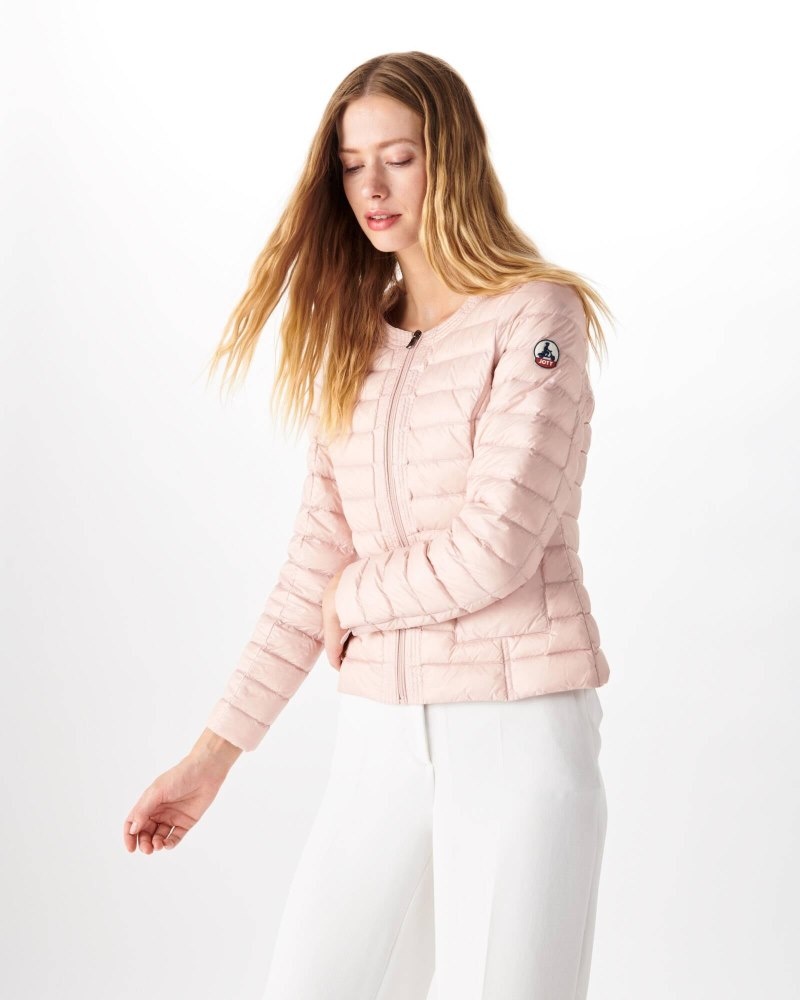 Light Pink JOTT Douda Light Women\'s Padded Jackets | MLG-3816