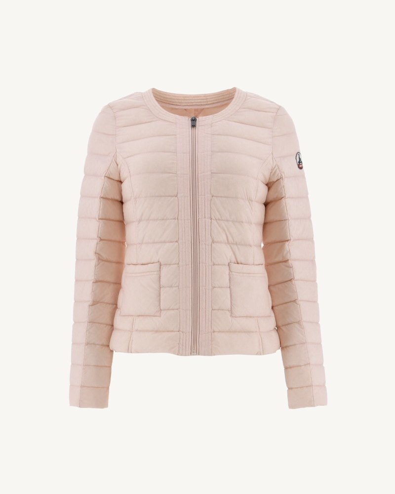 Light Pink JOTT Douda Lightweight Women's Down Jackets | NGS-0048