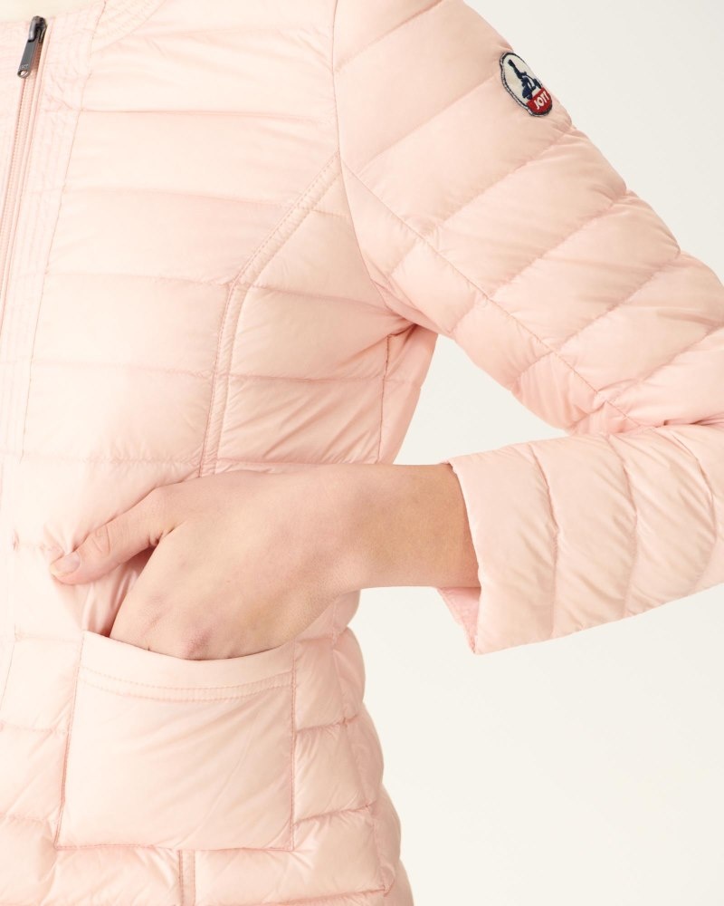 Light Pink JOTT Douda Lightweight Women's Down Jackets | NGS-0048