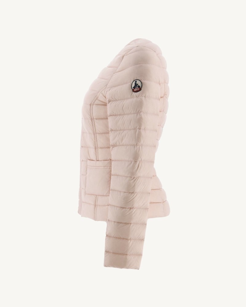 Light Pink JOTT Douda Lightweight Women's Down Jackets | NGS-0048