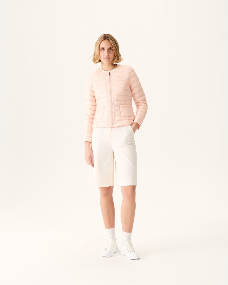 Light Pink JOTT Douda Lightweight Women's Down Jackets | NGS-0048