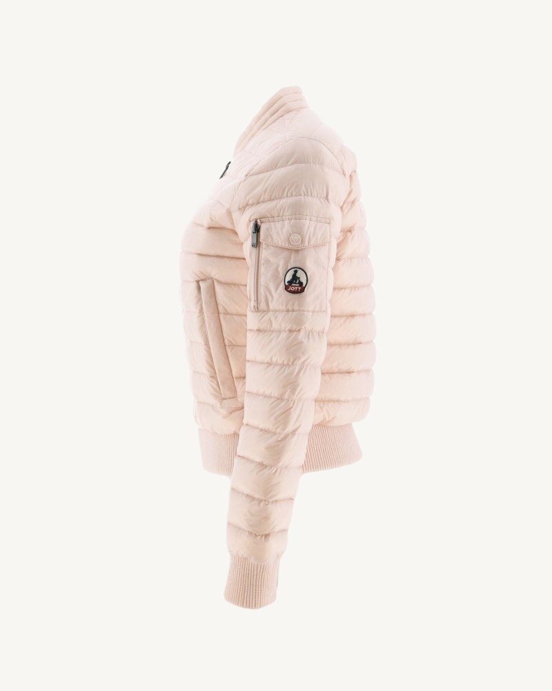 Light Pink JOTT Emmy Light Women's Down Jackets | OLJ-2173