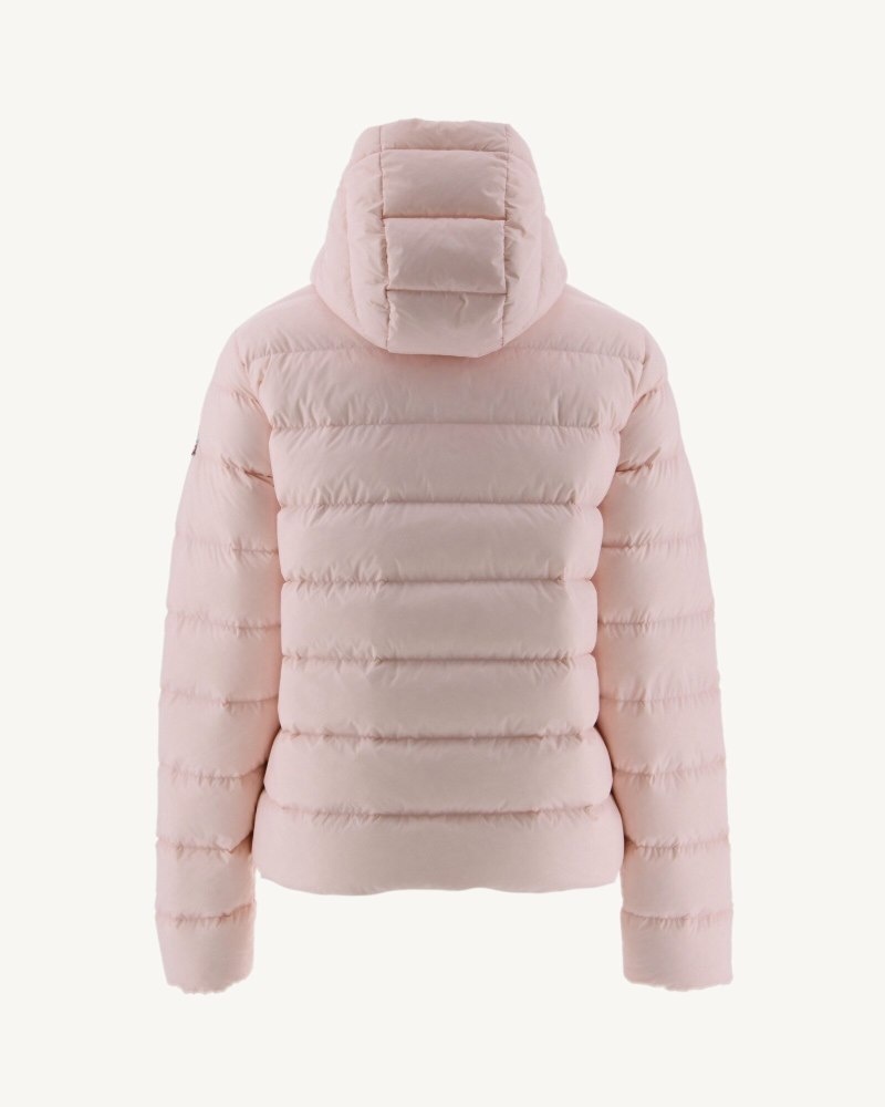 Light Pink JOTT Jane Straight Hooded Women's Padded Jackets | GAR-1148