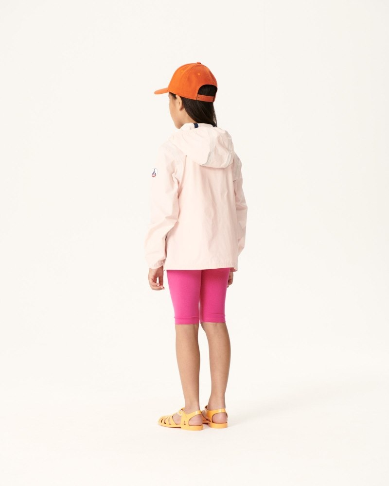 Light Pink JOTT Madeira Hooded Waterproof Kids' Jackets | FTT-6894