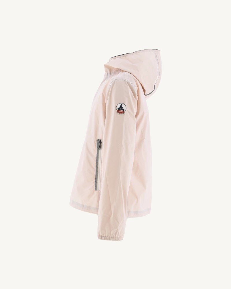 Light Pink JOTT Madeira Hooded Waterproof Kids' Jackets | FTT-6894