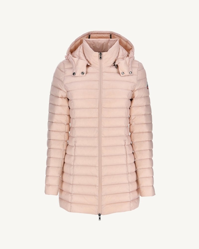 Light Pink JOTT Nour Hooded Women's Padded Jackets | APZ-5449