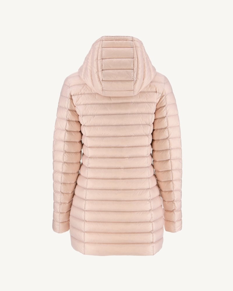 Light Pink JOTT Nour Hooded Women's Padded Jackets | APZ-5449