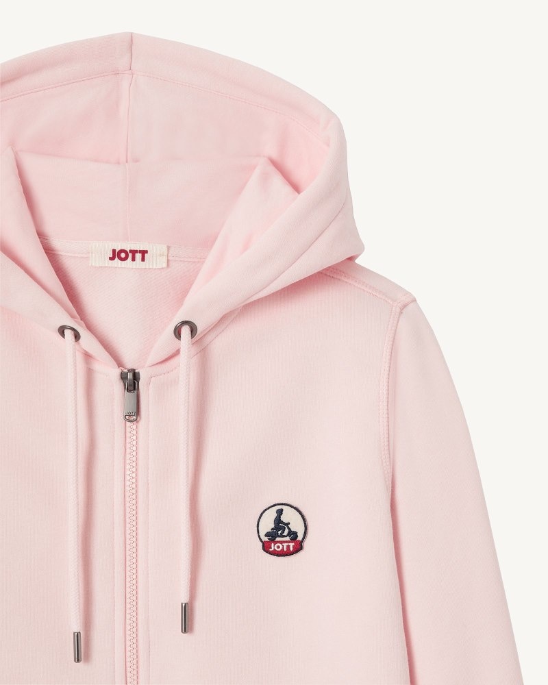 Light Pink JOTT Oaxaca Women's Hoodie | GRA-4260