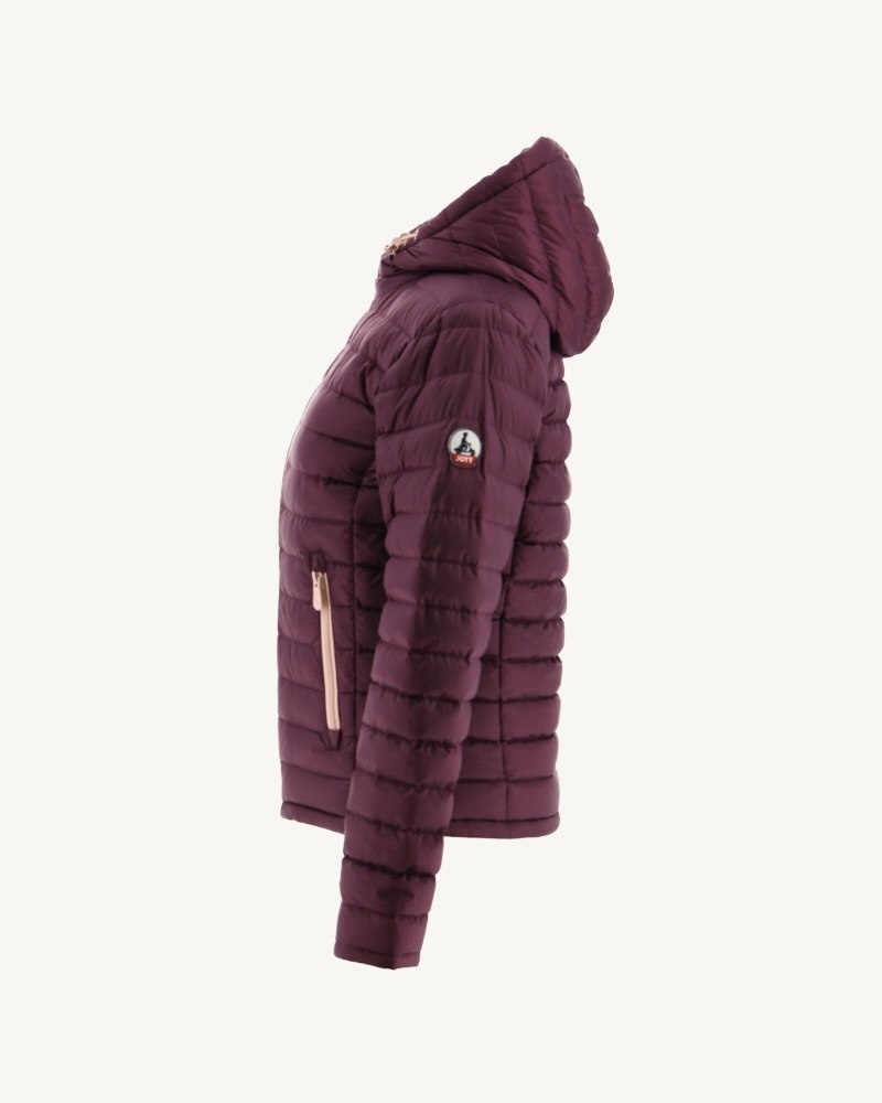 Light Pink / Purple JOTT Vienna Reversible Women's Down Jackets | CNI-2565