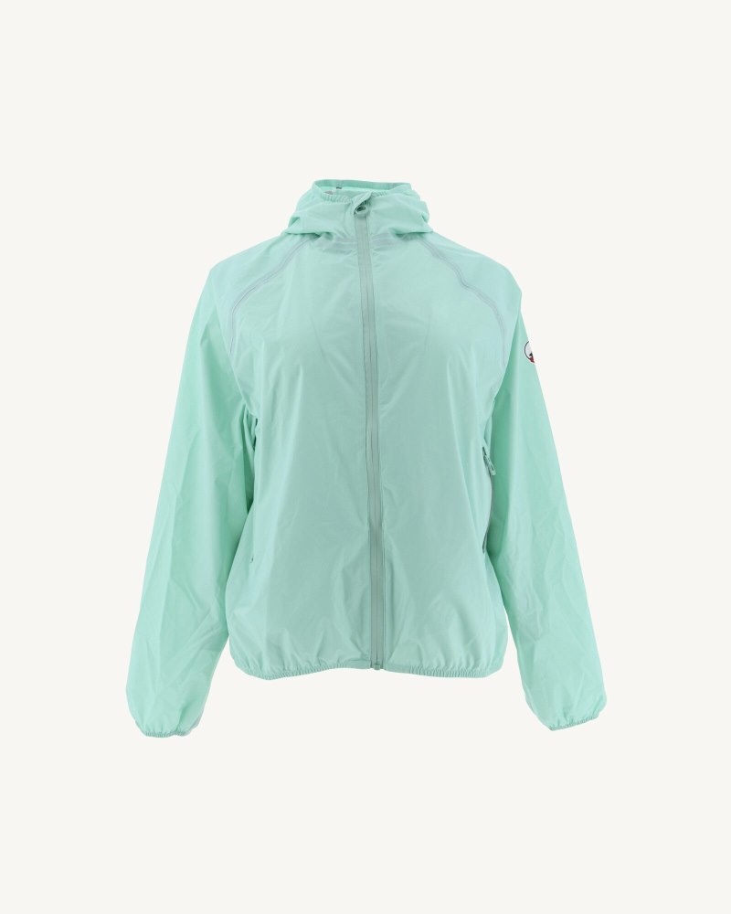 Mint JOTT Singapore Waterproof Hooded Women's Jackets | ZZQ-3367