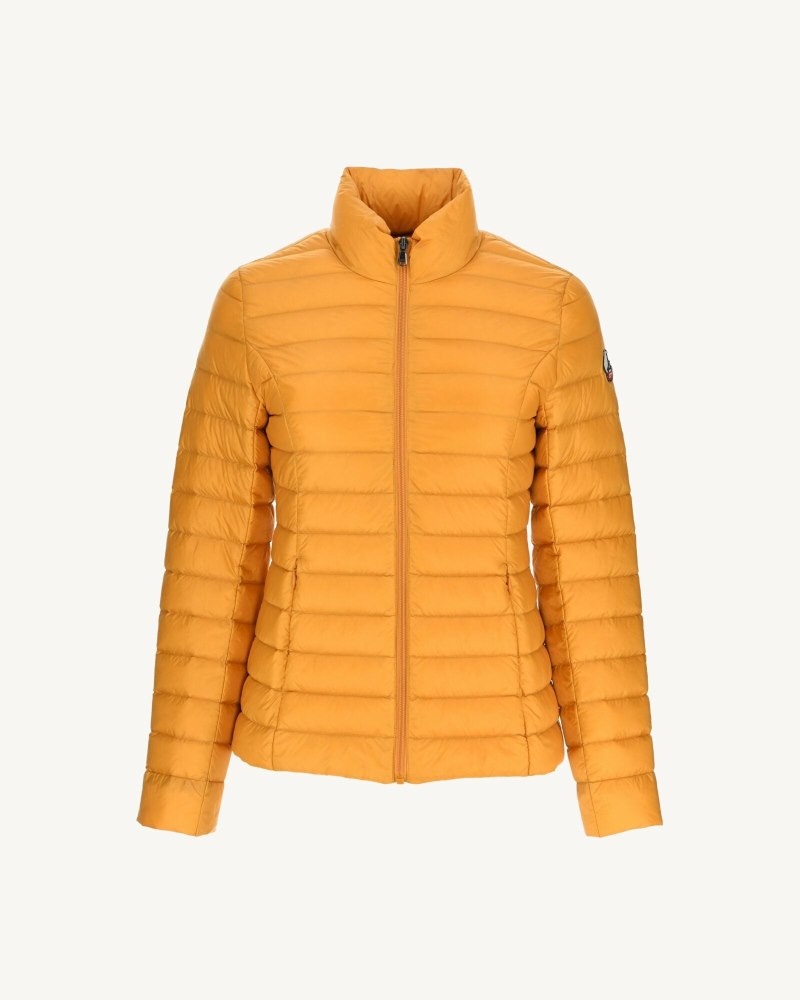 Mustard JOTT Cha Light Women's Padded Jackets | DWR-5216