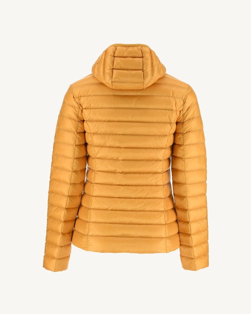 Mustard JOTT Cloe Light Hooded Women's Down Jackets | HVL-4877