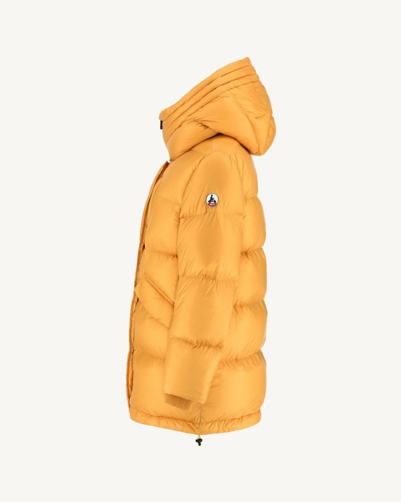 Mustard JOTT Delhi Hooded Women's Down Jackets | QED-8096