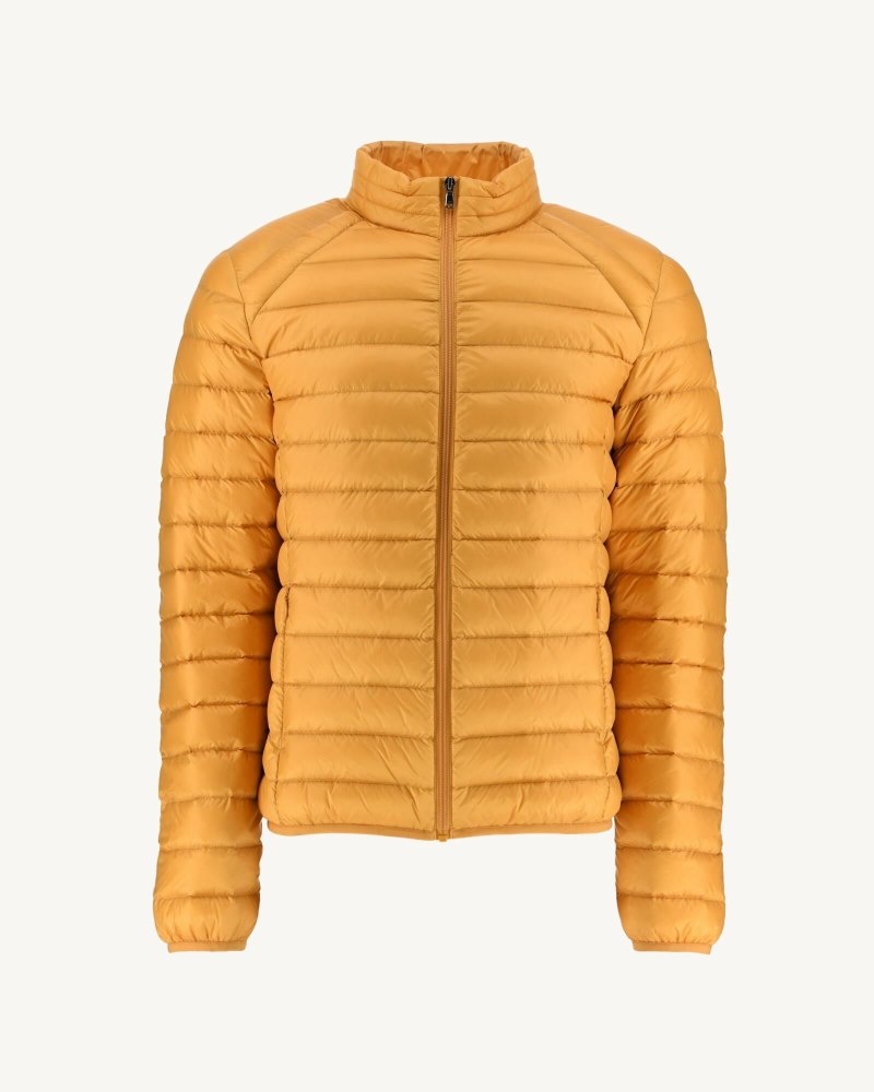 Mustard JOTT Light Matte Men's Down Jackets | JPR-3040