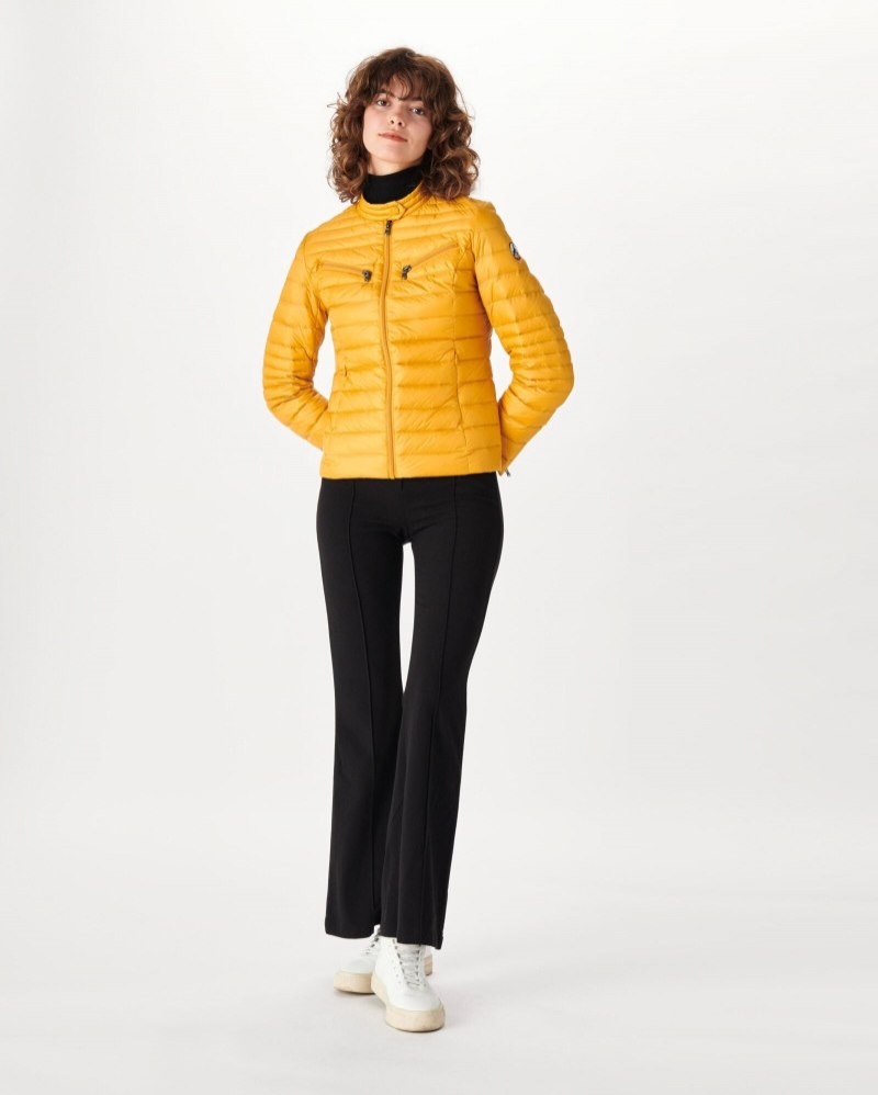 Mustard JOTT Nina Lightweight Women's Padded Jackets | AKG-2762