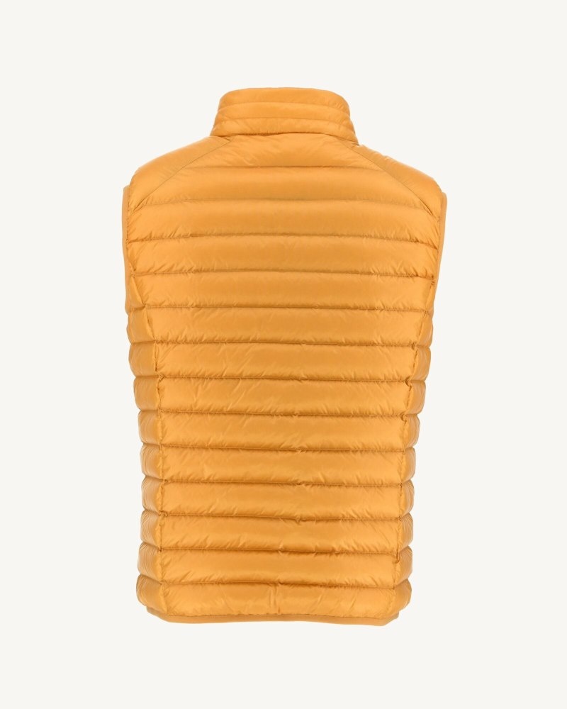 Mustard JOTT Tom Sleeveless Men's Jackets | UVU-7587