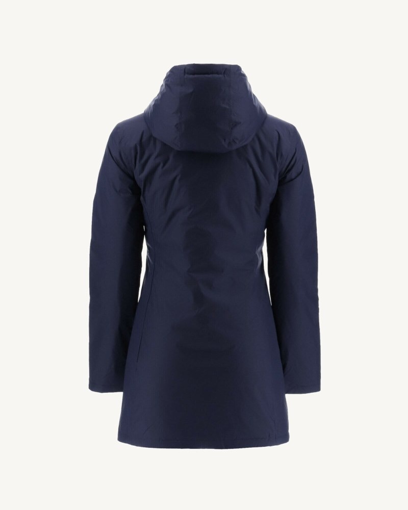 Navy JOTT Adelaide Long Reversible Women's Down Jackets | CLL-1233