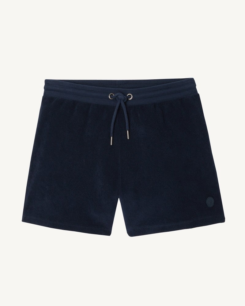 Navy JOTT Alicante Terry Women's Shorts | XJP-4020