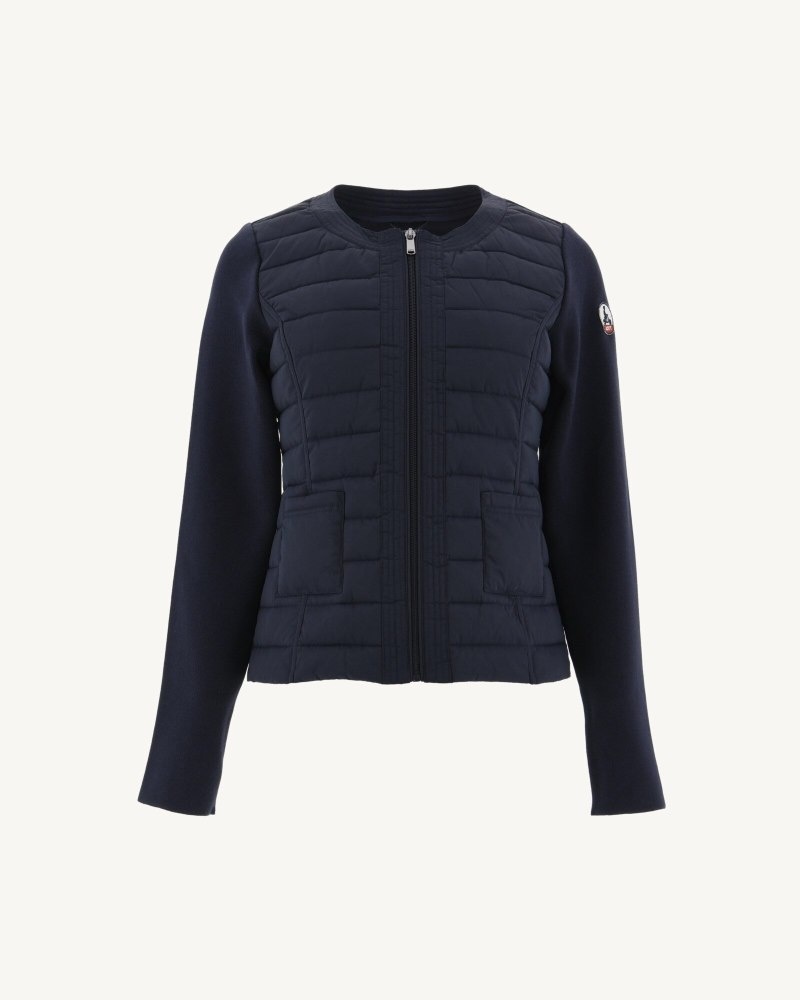 Navy JOTT Almeria Light Women's Padded Jackets | QEO-9496