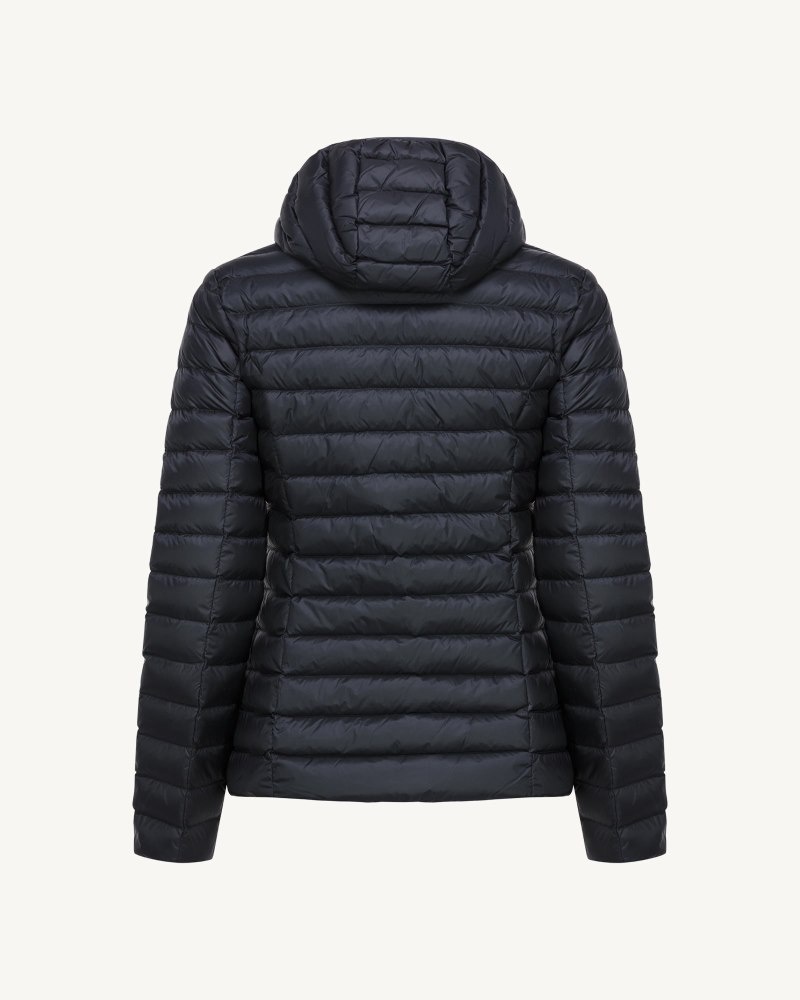 Navy JOTT Cloe Lightweight Hooded Women's Down Jackets | PYZ-2710