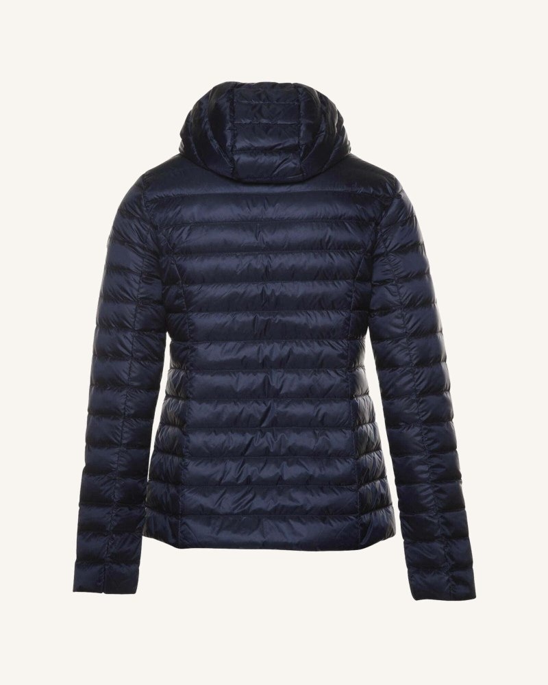 Navy JOTT Cloe Lightweight Hooded Women's Down Jackets | WLX-8291