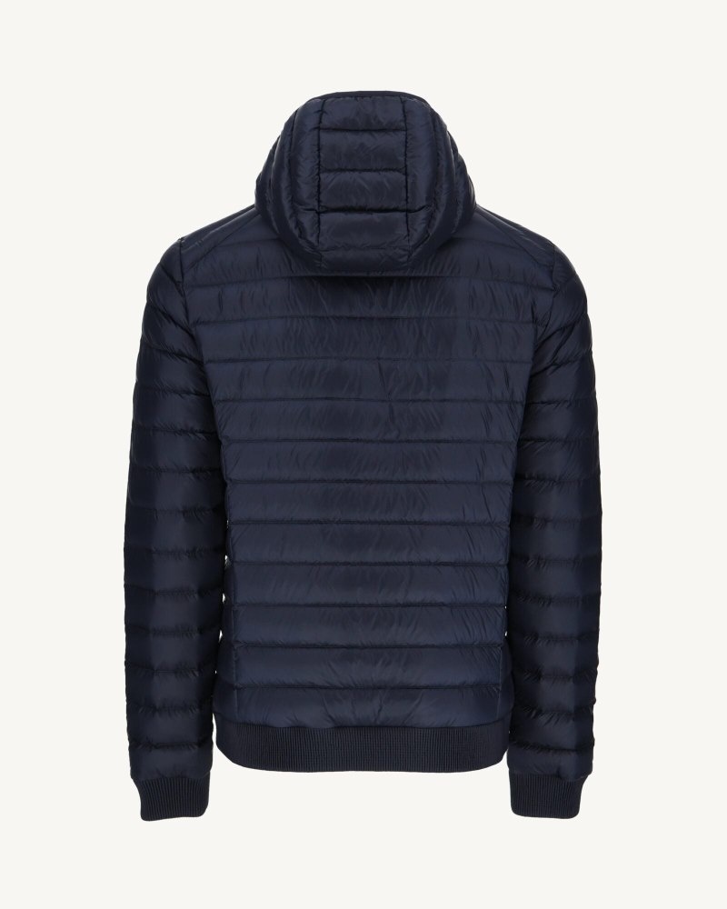 Navy JOTT Colin Hooded Men's Puffer Jackets | PRQ-5197